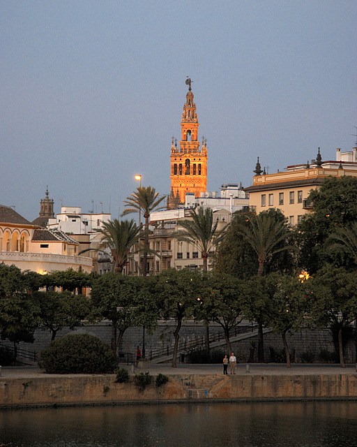 Guadalquivir in the evening and Giralda