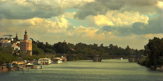 Torre del Oro along the Guadalquivir