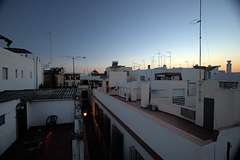 Macarena rooftops in the evening