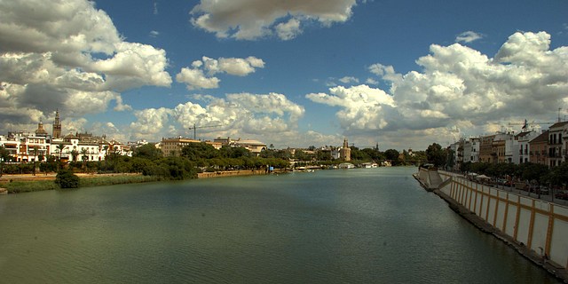 Sevilla, the Guadalquivir, and Calle Betis